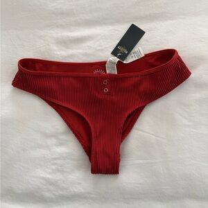 Hollister Red Bikini Bottoms